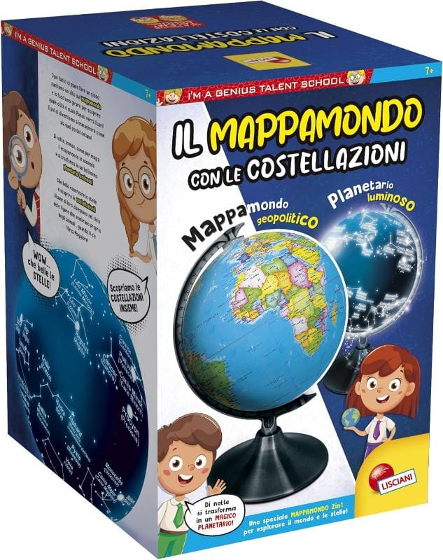 Giocattoli educativi Mappamondo Planetario Luminoso - Lisciani Giochi