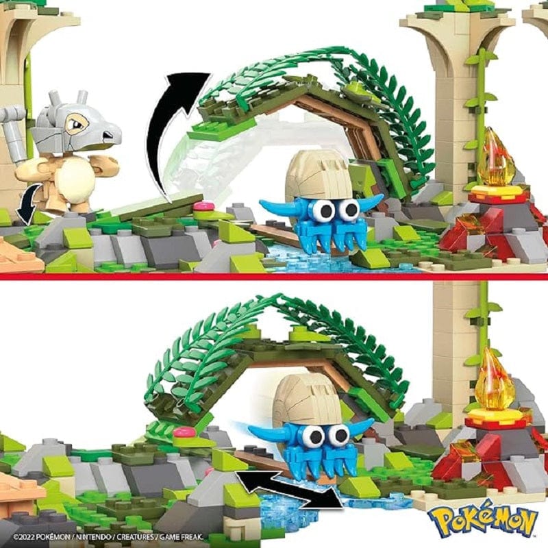 Costruzioni giocattolo Pokemon Adventure Mega-Bloks Rovine Abbandonate nella Giungla