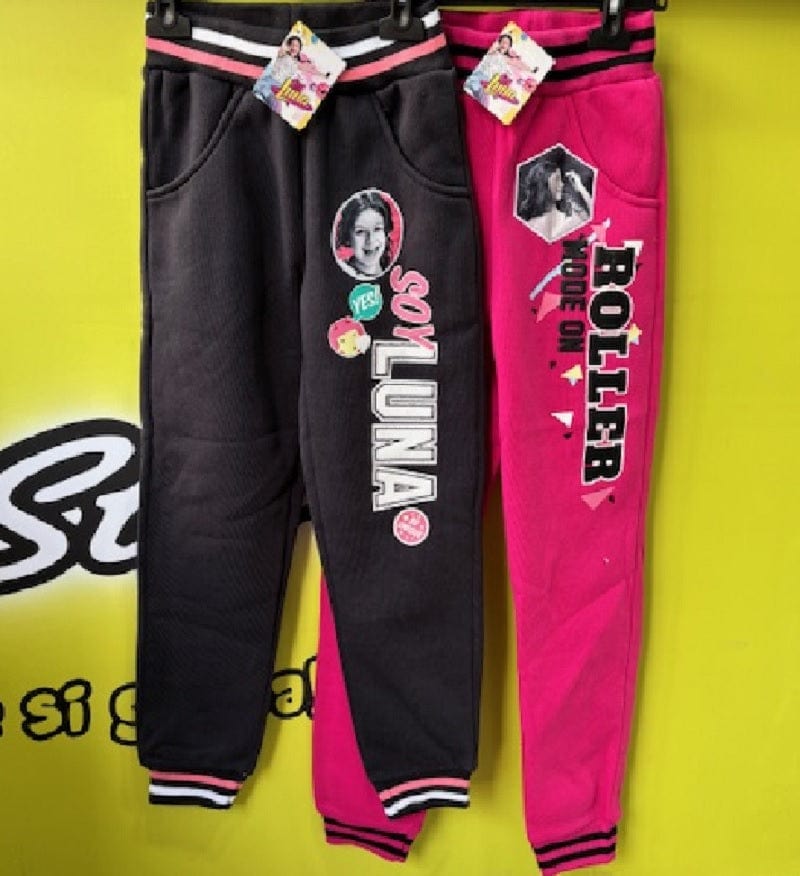 Abbigliamento Disney Soy Luna Pantalone Tuta interno in Pile