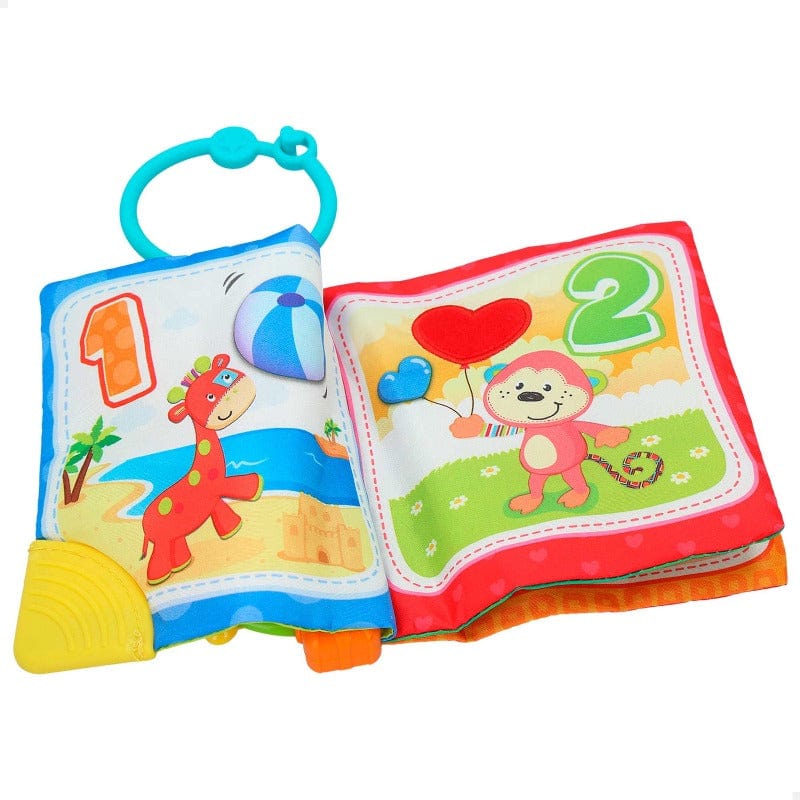 Little Pals, Libro Tattile Sensoriale per Neonati +3Mesi – The Toys Store