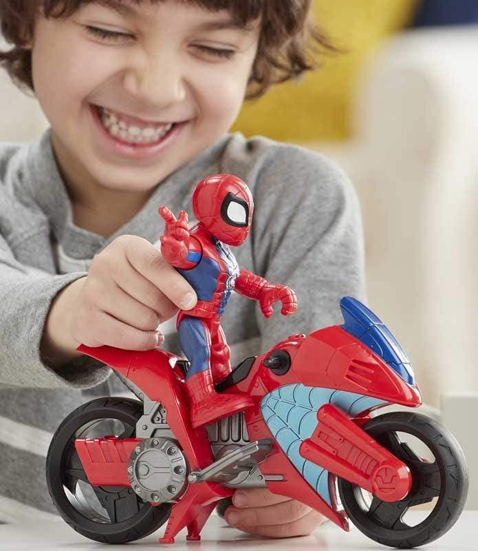 Spiderman con Moto Giocattolo – The Toys Store
