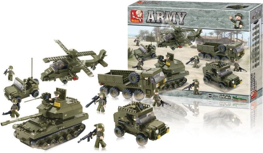 Sluban Costruzioni Militari Esercito 996pz – The Toys Store